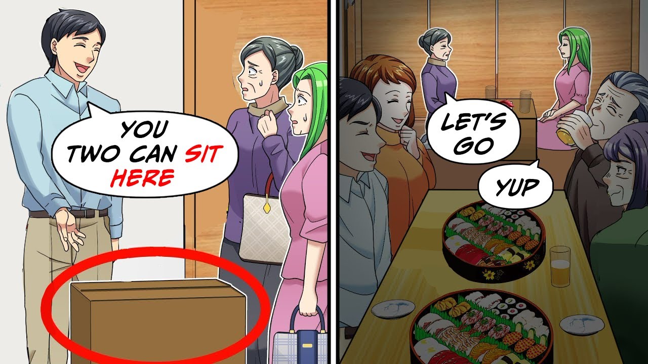 My in-laws didn't prepare a seat for me and my mother at their gathering