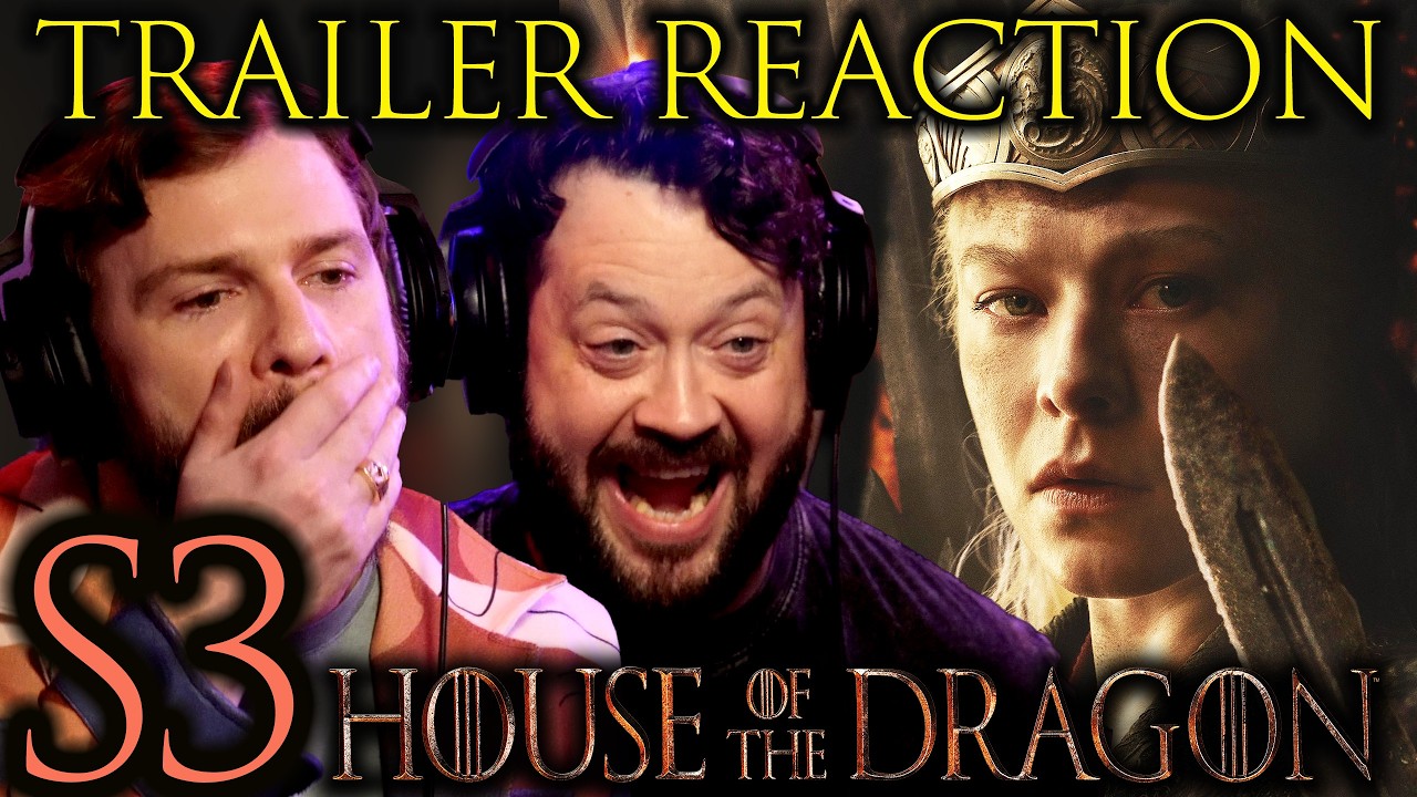 This looks WILD! Season 3 House of the Dragon Teaser Trailer REACTION!