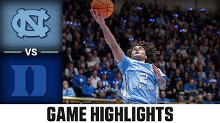 North Carolina vs. Duke Game Highlights | 2023-24 ACC Men’s Basketball