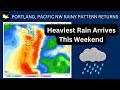 Portland weather rainy pattern returns wednesday