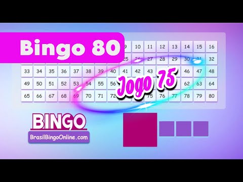 Bingo 80 Bolas em Casa Jogo 75 Brasil Bingo Online