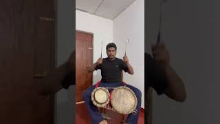Ramith Chandrasekara | Learning Thammettam Drum Lesson 01