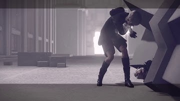 NieR:Automata C route - 9S clip