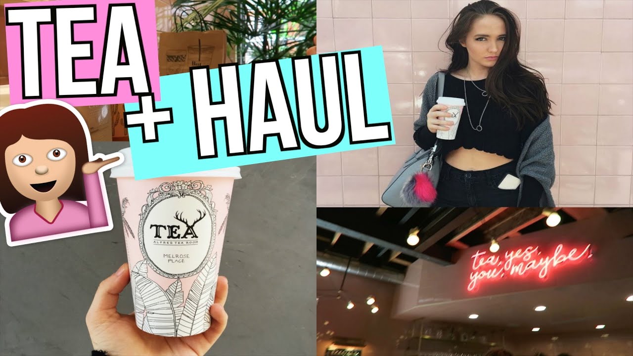 NEW ALFREDS TEA SHOP + PACKAGE HAUL!!