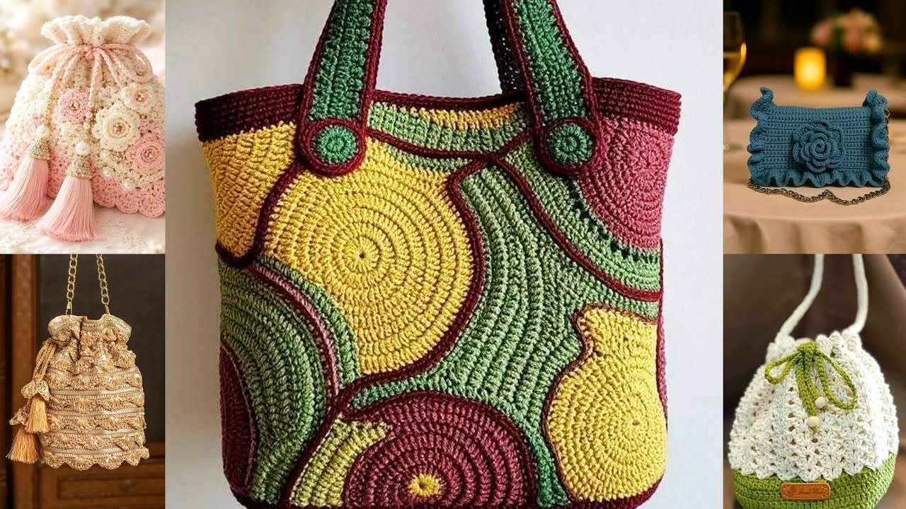 Modern Crochet Handbag Patterns for Beginners & Experts | DIY Inspiration// Easy & Stylish Handcraf 