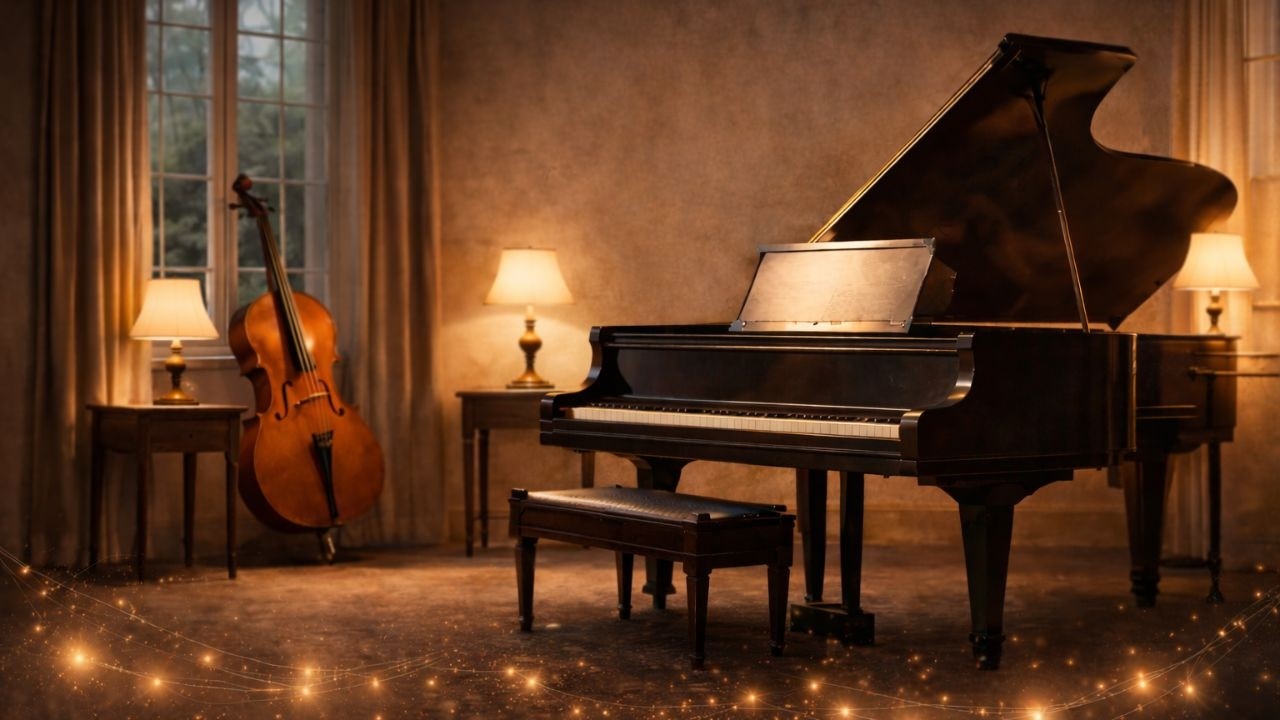 A Quiet Room with Piano & Cello – Evening Focus