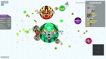 AGARIO TAKEOVER WITH BOTS // OP-BOTS.COM