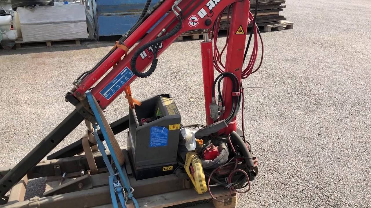 Kran/lastbilskran Hydraulisk kran med utskjut