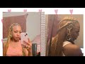 Trending Heart Cornrow / Tribal Braid  W/ 30in Clip Ins (Minimal Leave Out) 💞| Very Beautiful Hair