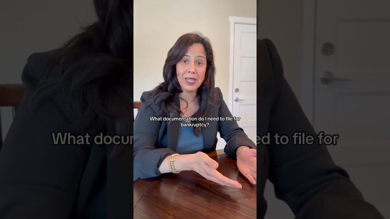 One thing that surprises people about the Chapter 7 process is how many documents are required