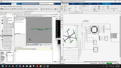 Hexacopter simulation in MATLAB/Simulink/Simscape