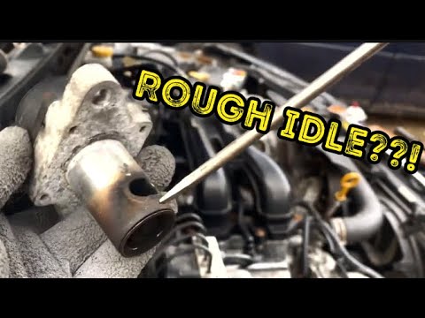 How to clean and replace a Subaru Impreza EGR valve.  Code p0400