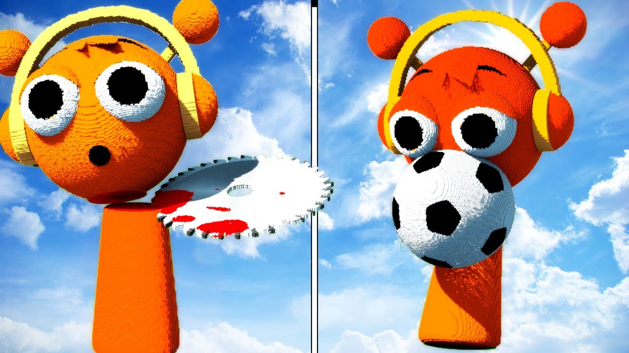 Сможет ли OREN выжить? | Улучшаем броню SPRUNKI, пока они не выживут!