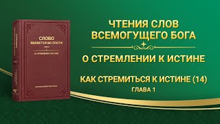 Слово Всемогущего Бога | Как стремиться к истине (14) (Глава 1)