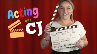 Acting Classes for KIDS! Episode 1  Acting with CJ