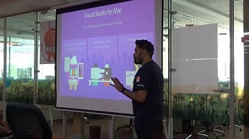 Games and more with Visual Studio for Mac by Nish Anil at DotNet Bangalore Meetup #13