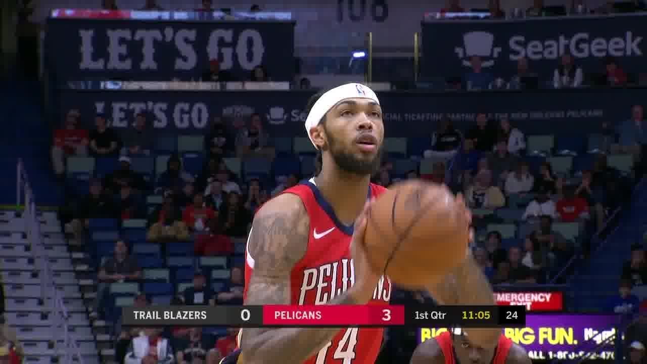 Brandon Ingram Full Play vs Portland Trail Blazers | 11/19/19 | Smart Highlights