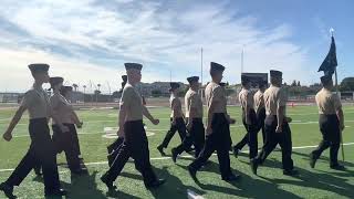 Patrick Henry NJROTC Unarmed Basics at Cabrillo Field Meet 2022