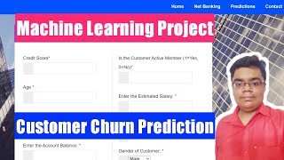 Customer Churn Prediction using Machine Learning | Machine Learning Project | Net Worth
