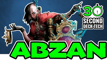 [MTG] Modern Abzan | 30 Second Deck Tech