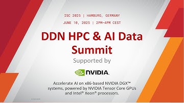 ISC AI Summit 2025 | DDN, NVIDIA, Google & Enterprise Leaders on AI + HPC Innovation