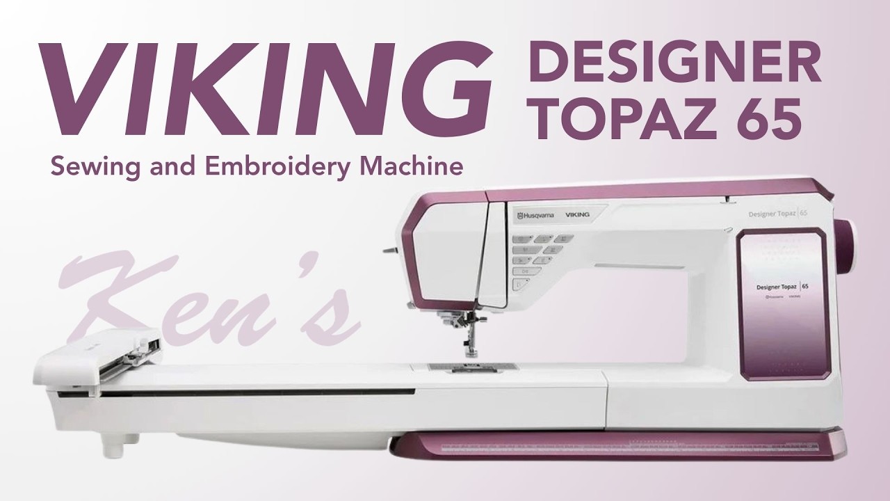 Швейная и вышивальная машина Husqvarna Viking Designer Topaz 65