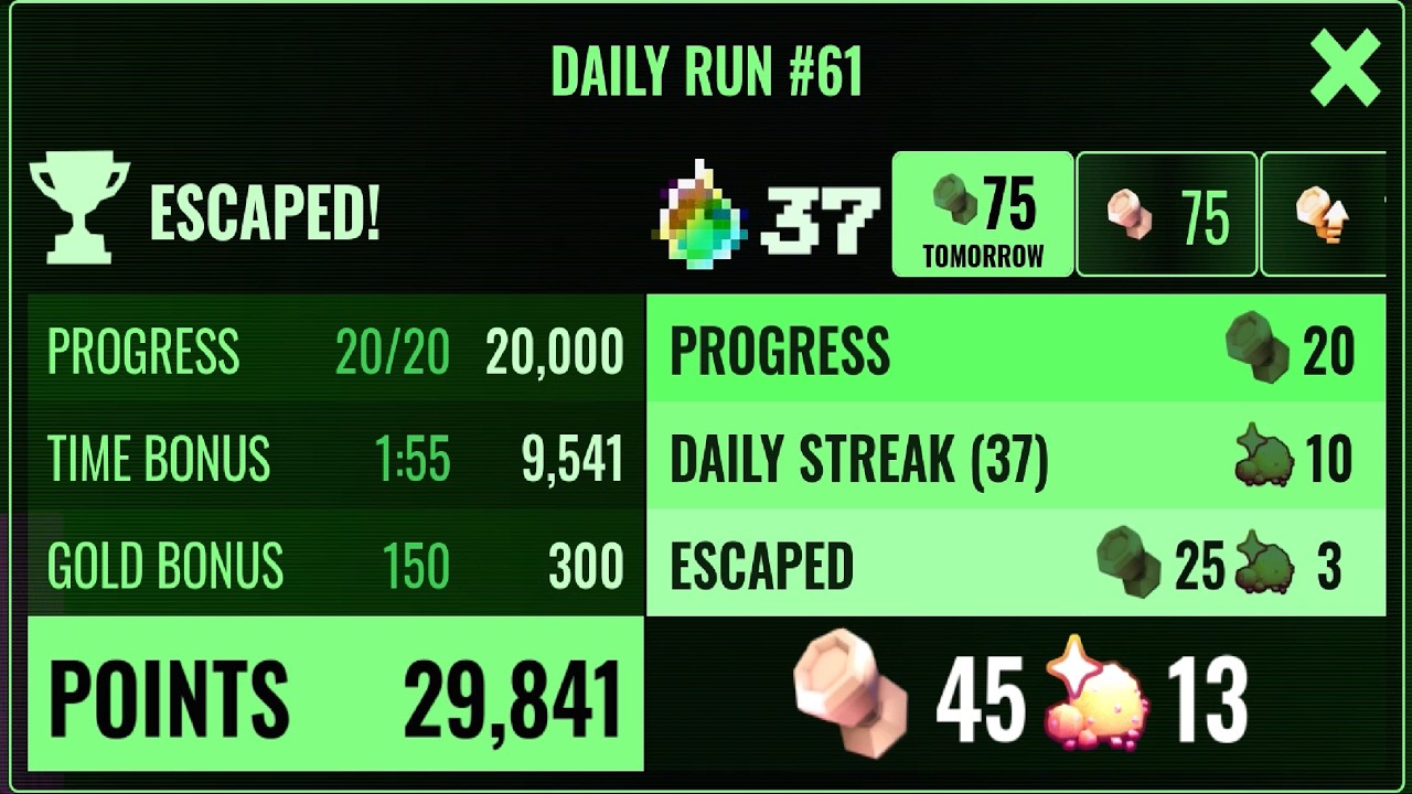 Roblox Doors Ежедневный Забег #61 - Спидран ( 1:55 )