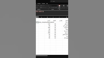 حل مشكلة تحديث القوائم المنسدلة مع اضافة بيانات جديدة في الاكسل بمعادلة واحدة #excel#اكسل_للمبتدئين