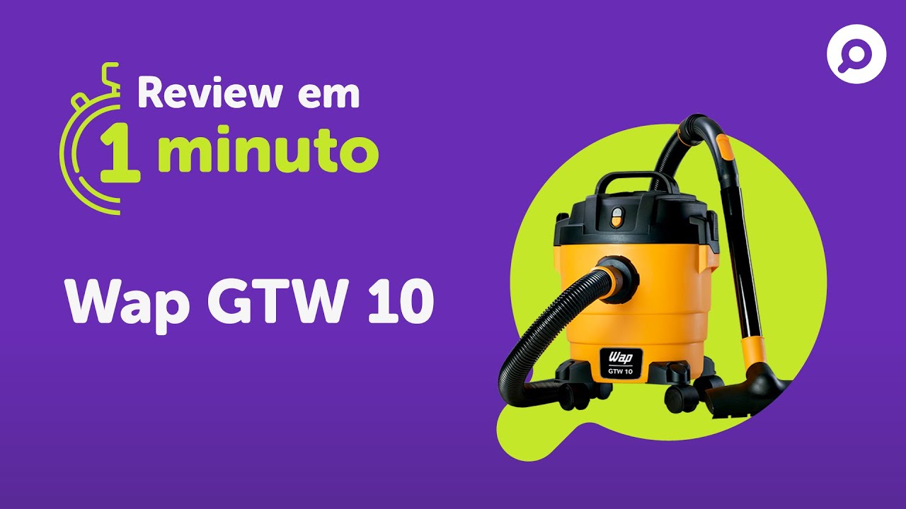 Aspirador de Pó e Água WAP 10L GTW10 1400W