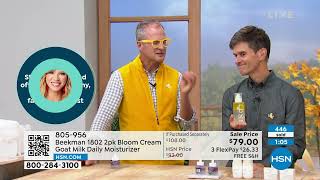 Beekman 1802 2pack Bloom Cream Goat Milk Daily Moisturiz...
