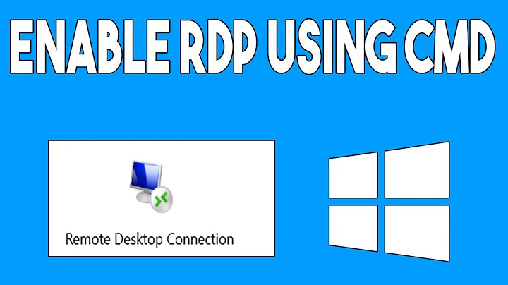 How To Enable Remote Desktop (RDP) Using Command Line (CMD)