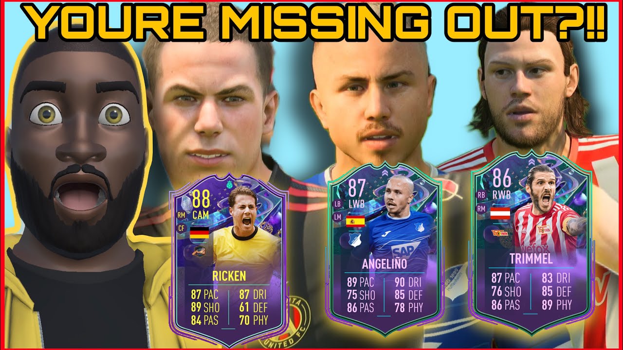 WORTH IT? 88 OVR Ricken, 87 Angelino, 86 Timmel, FUT Fantasy