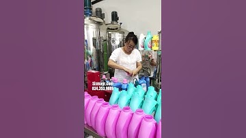 Xưởng sản xuất nước giặt, gia công nước giặt và công thức nước giặt #nuocgiat #kinhdoanh