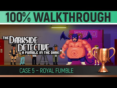 Darkside Detective: A Fumble In The Dark - Case 5 - 100% Walkthrough 🏆 All Trophies & Collectibles