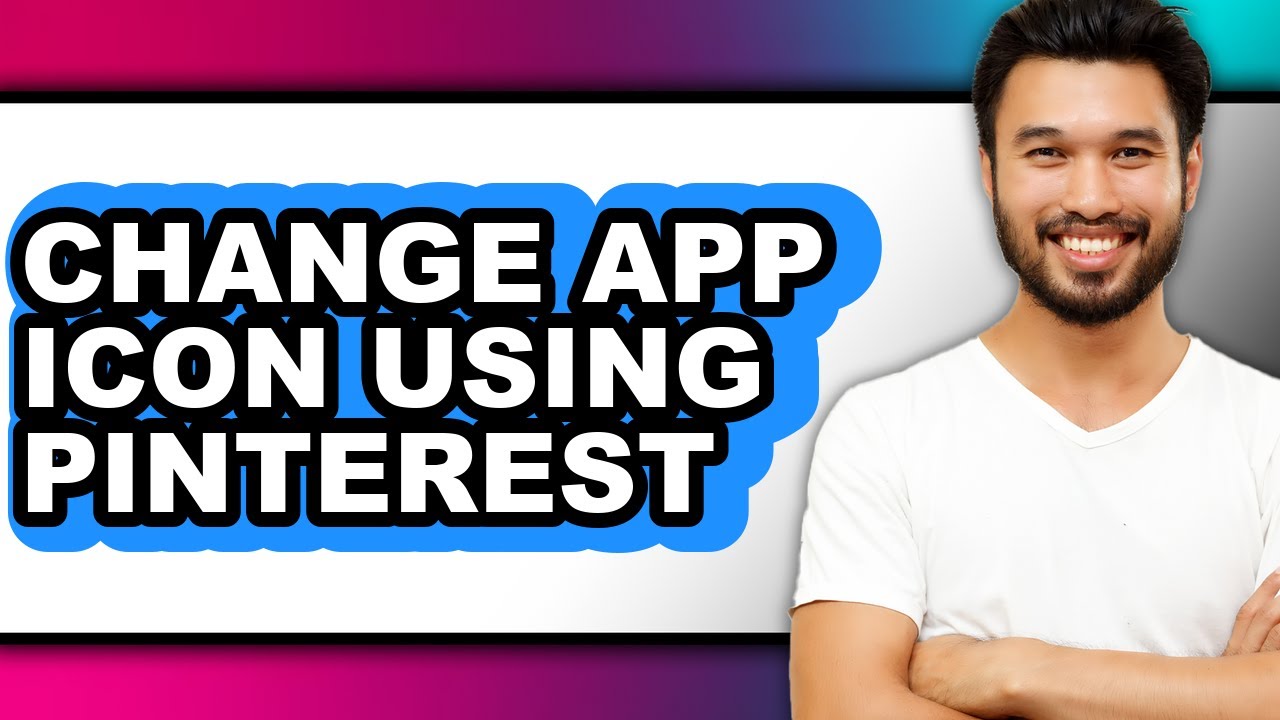 How to Change App Icon Using Pinterest (updated)