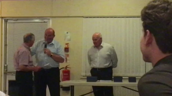 Mike Boardman Receives the Club Presidency