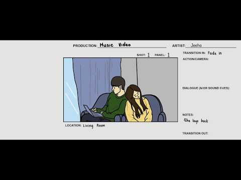 과제 | 캐나다 학식의 뮤직비디오 스토리보딩 | 빌리 아일리쉬 _ Wish You Were Gay