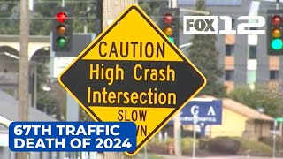 67th traffic death of 2024, highlights PPB, PBOT shortcomings
