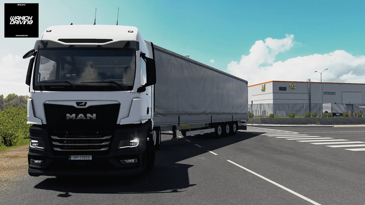 ETS 2 1.54 | MAN TG3 | ProMods | POV Driving 4K