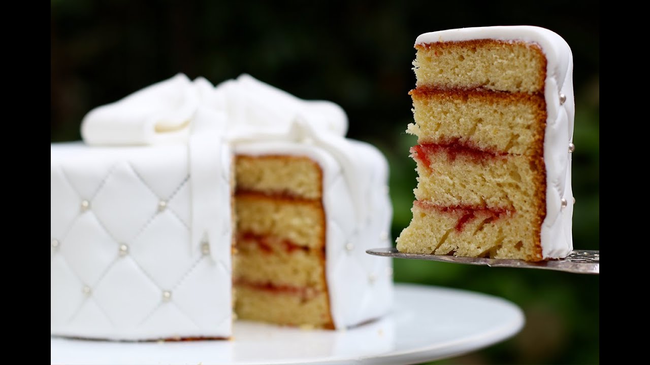 Recette Du Sponge Cake Ou Gateau Eponge Pour Cake Design