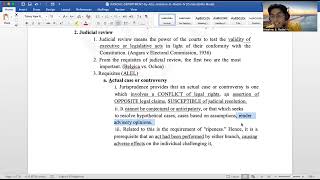 CONSTI1 - Part 5: Judicial Department Part 1
