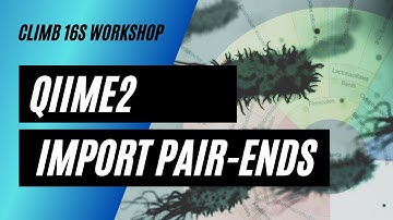CLIMB 16S Workshop 2020: Importing paired-end reads into a Qiime2 artifact