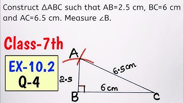 EX 10.2, Q 4, Class 7th Maths, Practical Geometry, Chapter 10 Ncert