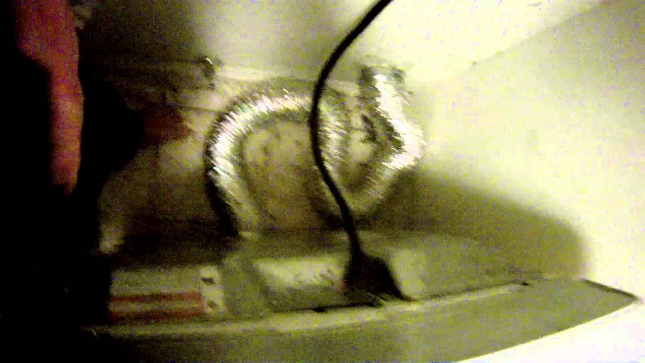 Cleaning out the dryer hose YouTube