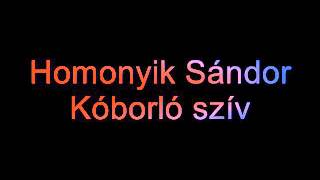 Homonyik Sándor - Kóborló szív (lyrics) chords