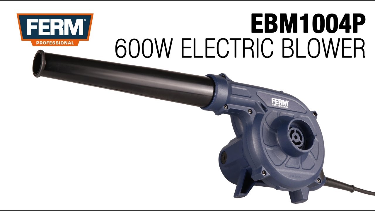 Soffiatore Elettrico FERM 400W - Tubo Rimovibile, Velocità Variabile, Cavo 3 M - Foto 3