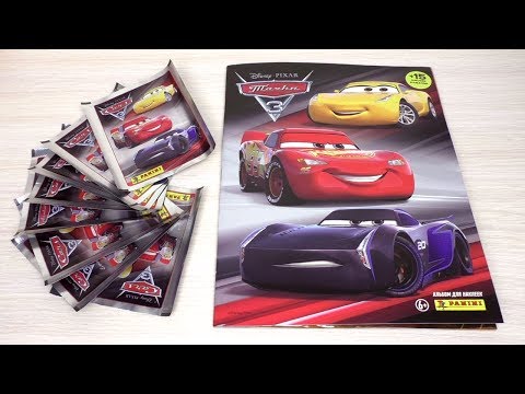 PANINI Тачки 3. Обзор альбома и первые наклейки PANINI Тачки 3. Обзор альбома и первые наклейки