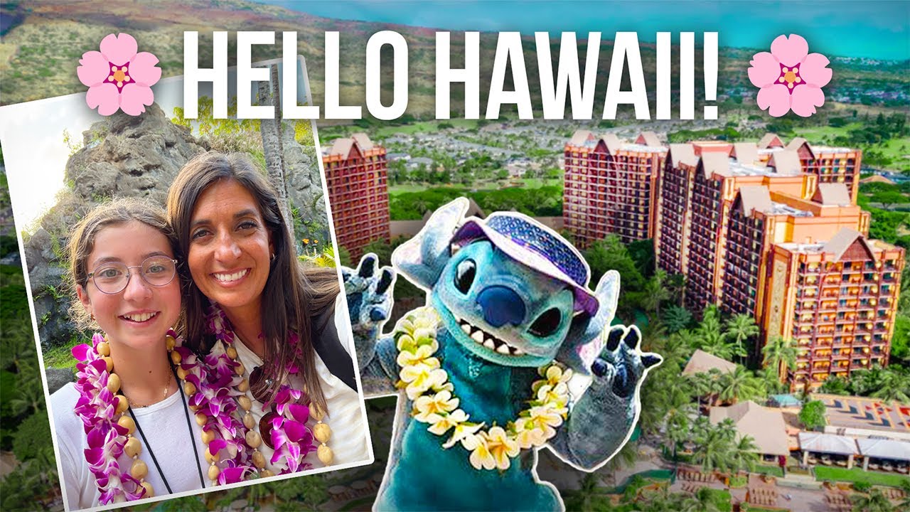 ⁣We Flew To Hawaii To Stay At a Disney Resort!