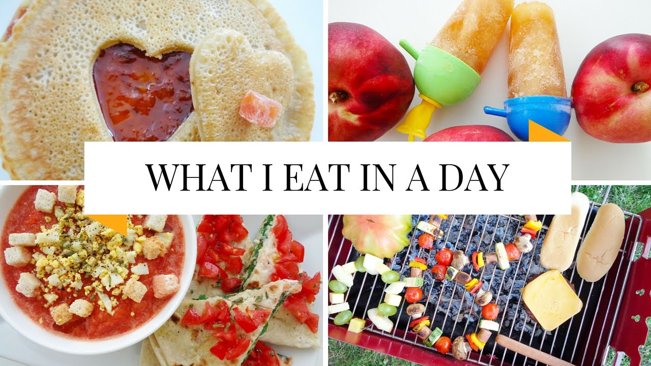 WHAT I EAT IN A DAY⎮Ita⎮Cosa mangio in un giorno⎮Grigliata Estiva #12