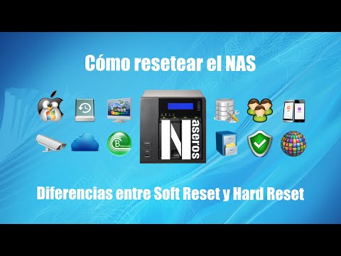 Cómo resetear el NAS. Diferencias entre Soft y Hard Reset